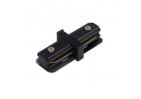 Virštinkinio bėgelio jungtis PROFILE STRAIGHT CONNECTOR BLACK